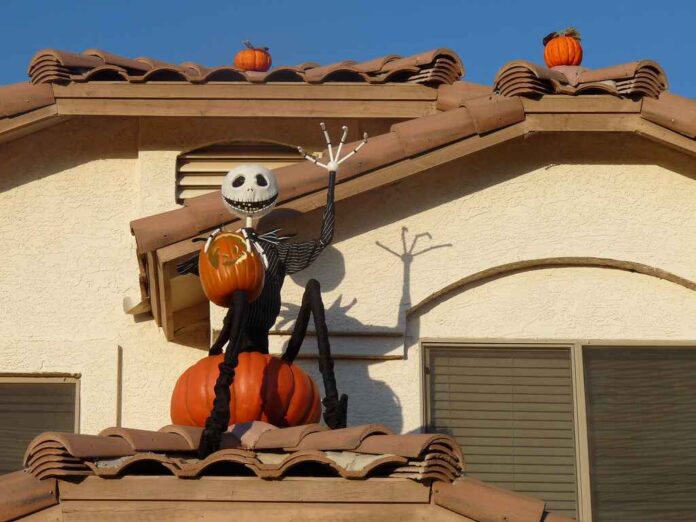 Jack Skellington and Sally Halloween Decorations