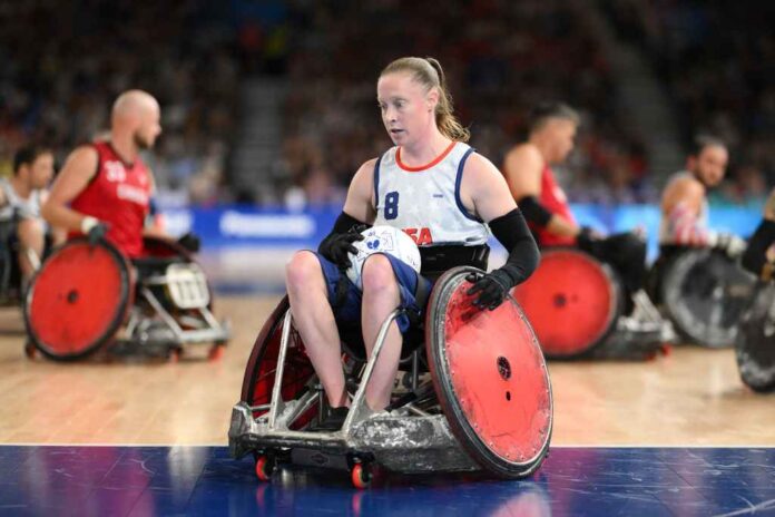 wheelchair rugby paralympics 2024